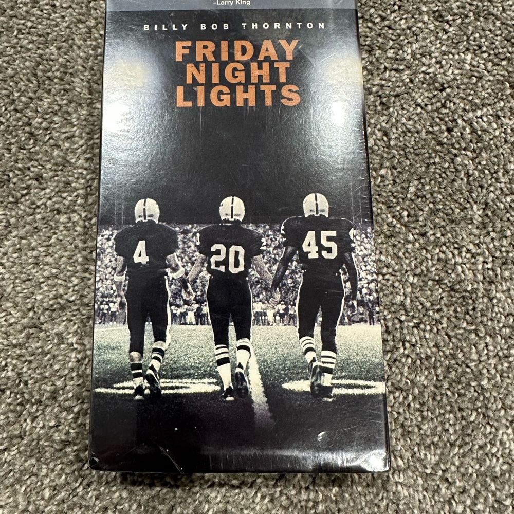 Friday Night Lights vhs sealed